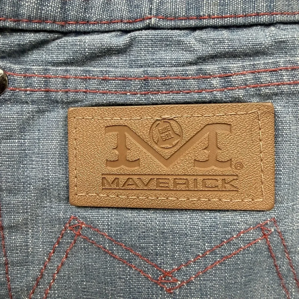 Maverick Jeans Womens 13 14 Blue High Rise Bootcut Denim Vinatge USA‎ 70s